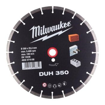 MILWAUKEE 4932471986 -  Diamond cutting disc DUH 350 mm