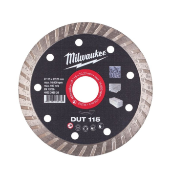 MILWAUKEE 4932399526 -  Diamond cutting disc DUT 115 mm