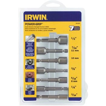 IRWIN 394100 - HANSON POWER-GRIP 
Screw Extractor Set 7 Piece Set