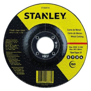 STANLEY STA0410 115 *3*22 METAL CUTTING WHEEL42