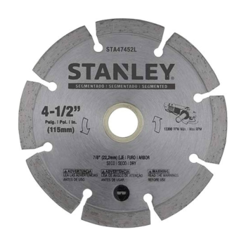 STANLEY STA47452L - Diamond cutting disc, 115x22.23mm, Dry