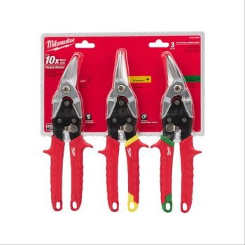 MILWAUKEE, 48224533, 3PCS SET METAL SNIPS -1PC