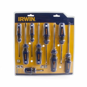 IRWIN 1951883 - Screwdriver Set - 9 Pcs