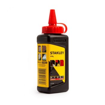 STANLEY STHT47404-8 - Chalk Lines Chalk Powder 115 Grs Red