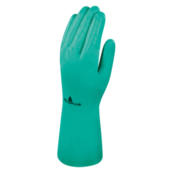 DELTAPLUS VE801VE09 - GREEN NITRILE GLOVE  9