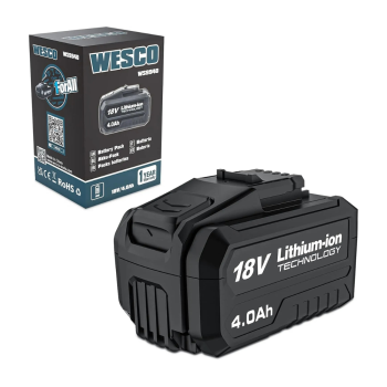 wesco WS9940 - 18 V 4.0Ah BATTERY PACK-LITHIUM