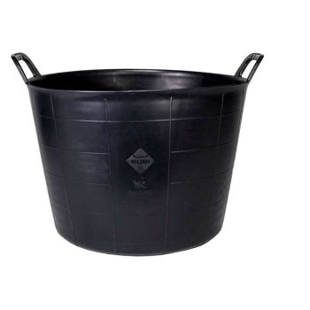 RUBI, BLACK BUCKET N.3 "FLEXTUB"40L HEAVY DUTY