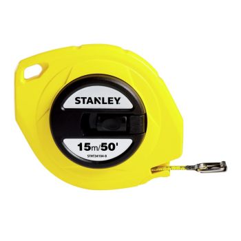 STANLEY STHT34104-8 Long Tapes Closed Case Steel Blade 15M/E x 10mm Metric- Imperial