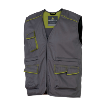 DELTAPLUS  M6GILGRXG - GREY PANOSTYLE VEST XL