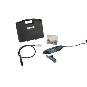 wesco WS3113K - Micro Grinding Kit W/ 14 Accessories - 160W