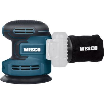 Wesco WS2302.9 - 18V Rotary Orbital Sander