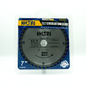 KOLTIN, Circular saw blade, KCB 7-40W, 184x25.4mm, # teeth 40, ATB