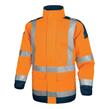 DELTAPLUS EASYVOMXX - FLUO ORANGE EASYVIEW PARKA 2XL