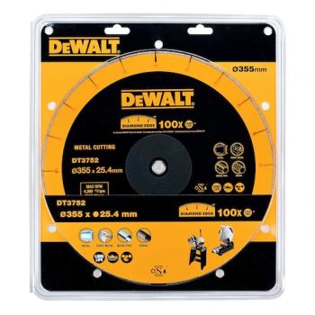 DEWALT DT3752-QZ BSL DIAMOND CHOP SAW WHEEL 355MM X 3MM X 25.4MM