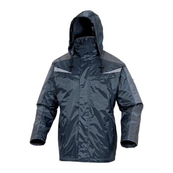 DELTAPLUS HEDM2MG3X - BLUE/GREY PVC COATED POLYESTER PARKA