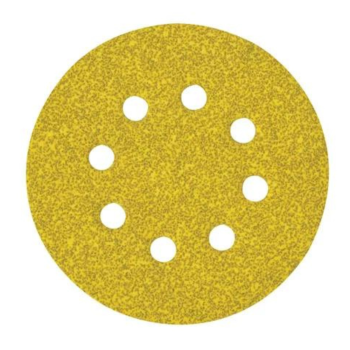 DEWALT DT3103-QZ - ROS 125mm 80G Multi Purpose Sandpaper 8 Hole Disc 10 Pack