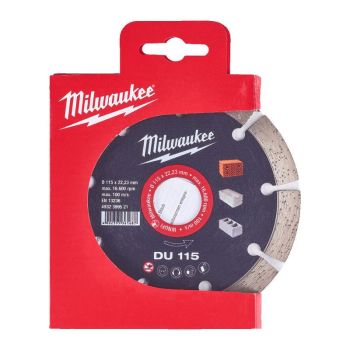 MILWAUKEE 4932399521 - Diamond cutting disc DU 115 mm