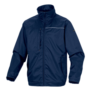 DELTAPLUS LITEMOGT - NAVY/OR LITE RAIN JACKET L