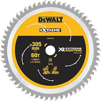 DEWALT DT99575-QZ XR FLEXVOLT MITRE SAW BLADE 305*30MM*60T