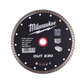 MILWAUKEE 4932399529 - Diamond cutting disc DUT 230 mm