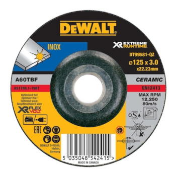 DEWALT DT99581-QZ - XR EXTREME Runtime Cutting / Grinding Disc