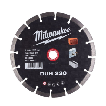 MILWAUKEE 4932399542 - Diamond cutting disc DUH 230 mm