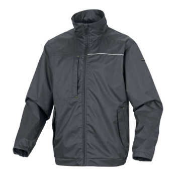 DELTAPLUS LITEGVGT - GREY/GREEN LITE RAIN JACKET L