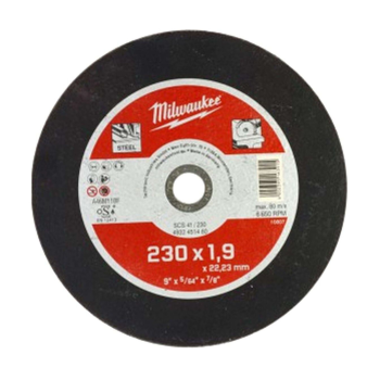 MILWAUKEE 66252849526 - Cutting  Grinding Discs A46S-230x1.9x22.23