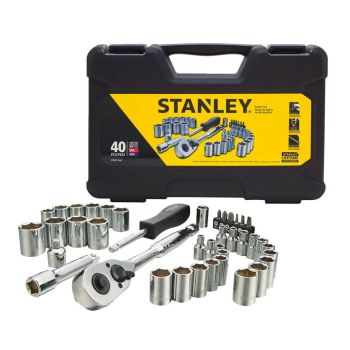STANLEY STMT71648 - Socket Sets Socket Sets 40pcs ¼- 3/8