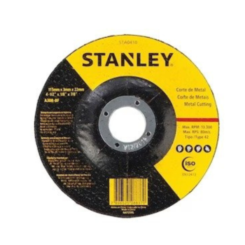 STANLEY  STA4522S - 125X3 X22.23 INOX CUTTING WHEEL TYPE 27