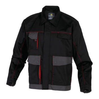 DELTAPLUS DMVESNRGT - BLACK-RED D-MACH JACKET L