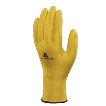 DELTAPLUS VECUT32JA09 - YELLOW HPPE GLOVE PU COAT 9