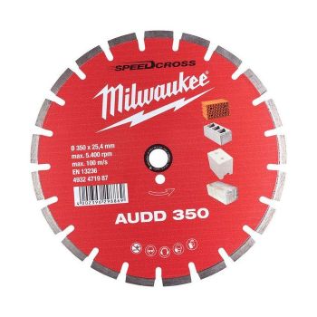 MILWAUKEE 4932471987 -  Diamond cutting disc AUDD 350 mm