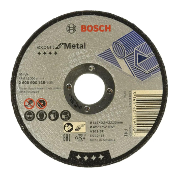 BOSCH 2608600226 - CUTTING DISC EXPERT FOR  METAL 230X3X22.23MM