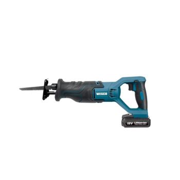 WESCO WS2947.1 - 18V Lithium Reciprocating Saw with 1 battery