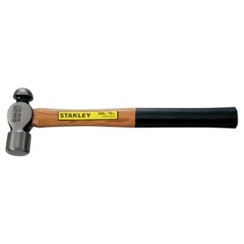 STANLEY STHT54190-8 - Ball Pein Hammer Wooden Handle 300grs