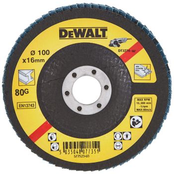 DEWALT DT3274-QZ OPP FLAP DISC - TYPE 29 ANGLED OPP FLAP DISC - TYPE 29 ANGLED