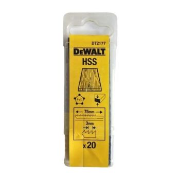 DEWALT DT2177-QZ JIG SAW BLADE - HCS BLADES - T SHANK - WOOD CUTTING BLADES FOR C